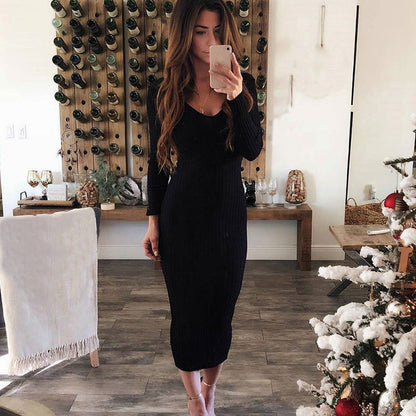 ✨ Robe Longue Robbie – Confort Moderne & Tissu Léger